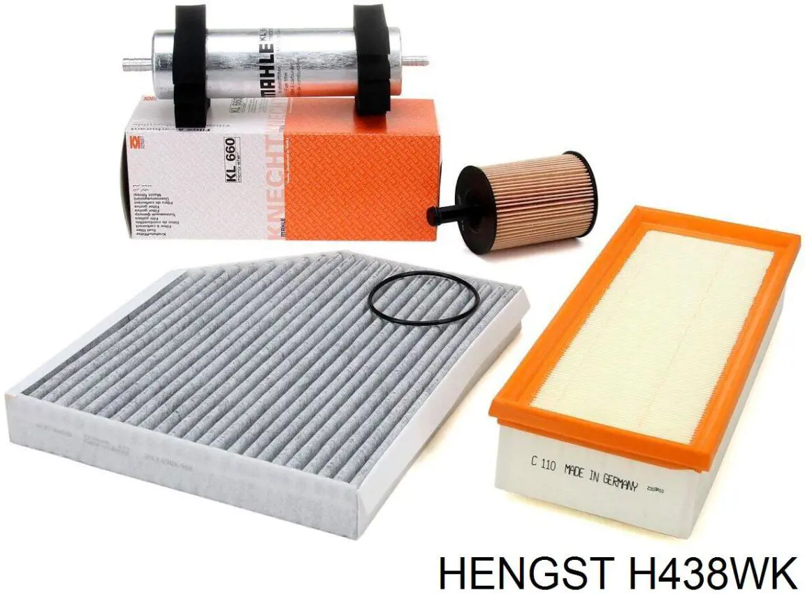 Фільтр тонкого очищення палива Hengst H438WK ціна, від 22.29 USD