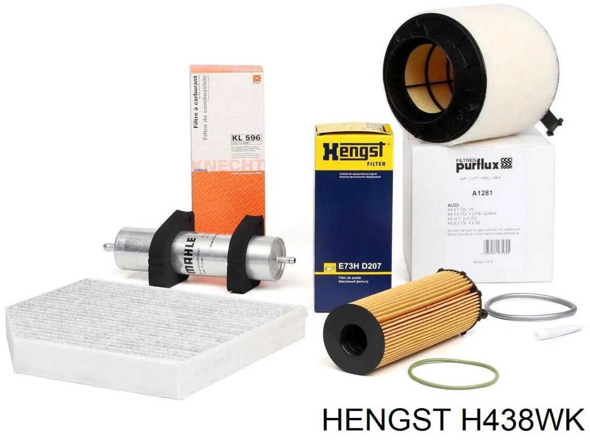 Купити H438WK Hengst Фільтр-відстійник палива грубої очистки