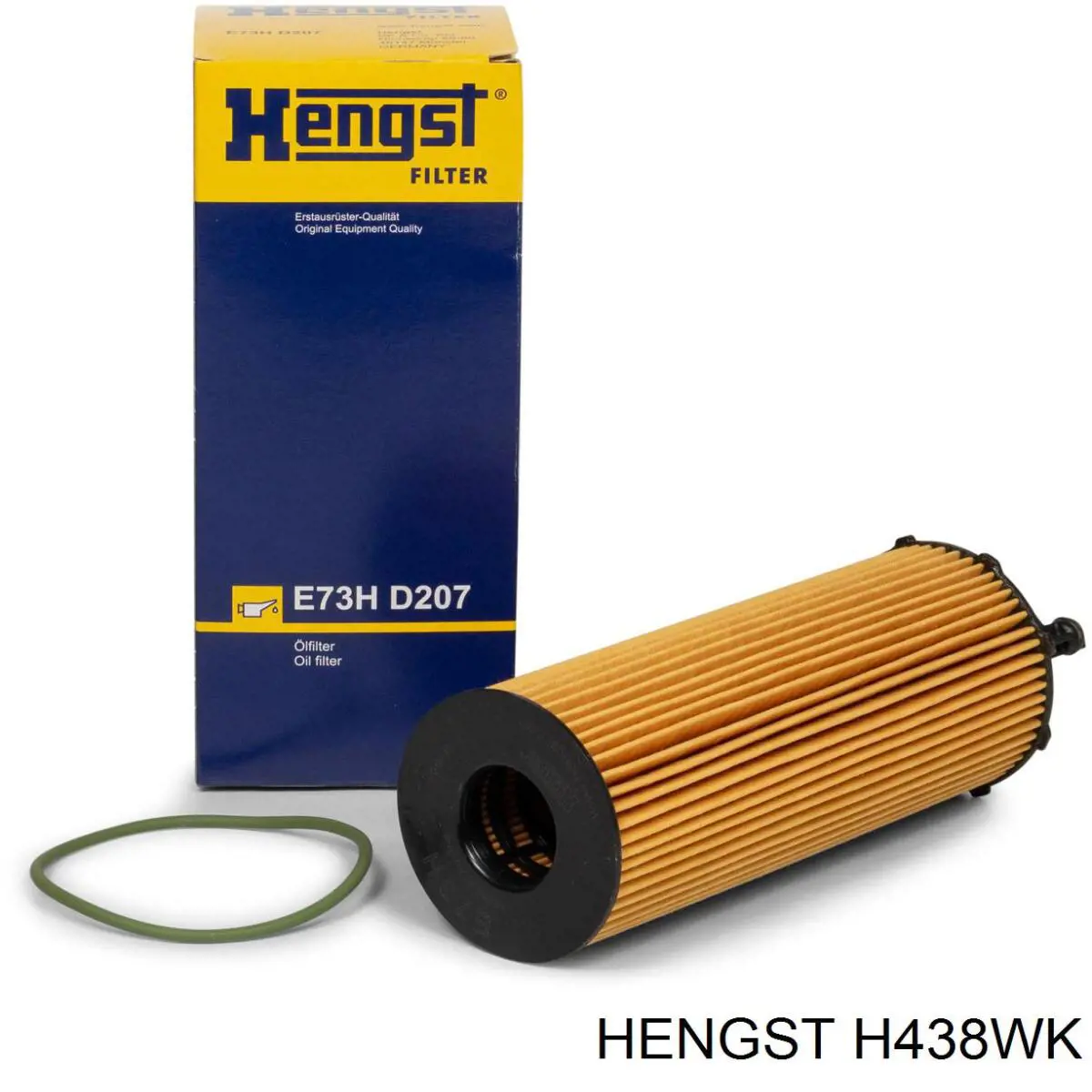 Паливний фільтр H438WK Hengst