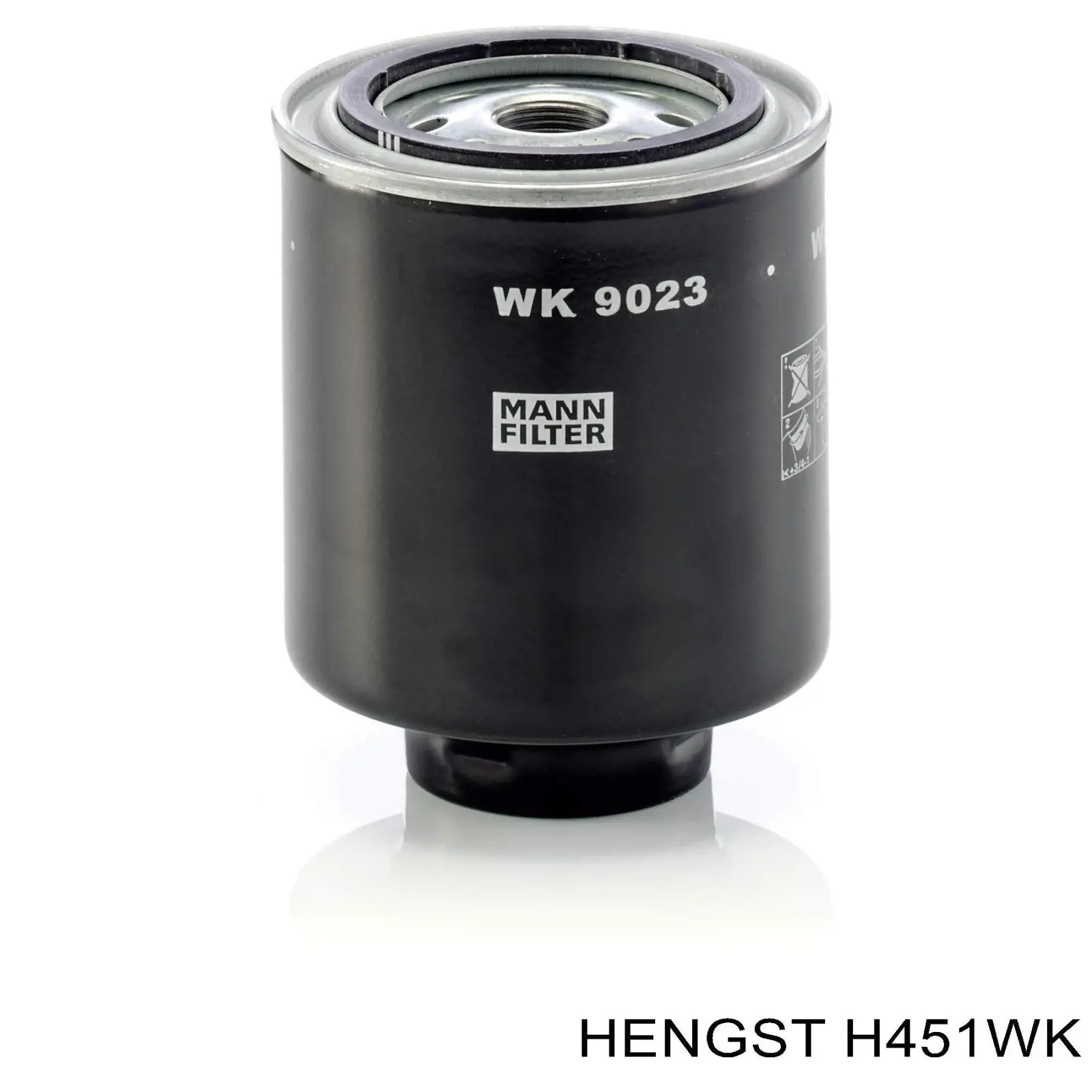 Фільтр паливний Hengst H451WK
