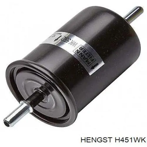 Паливний фільтр H451WK Hengst