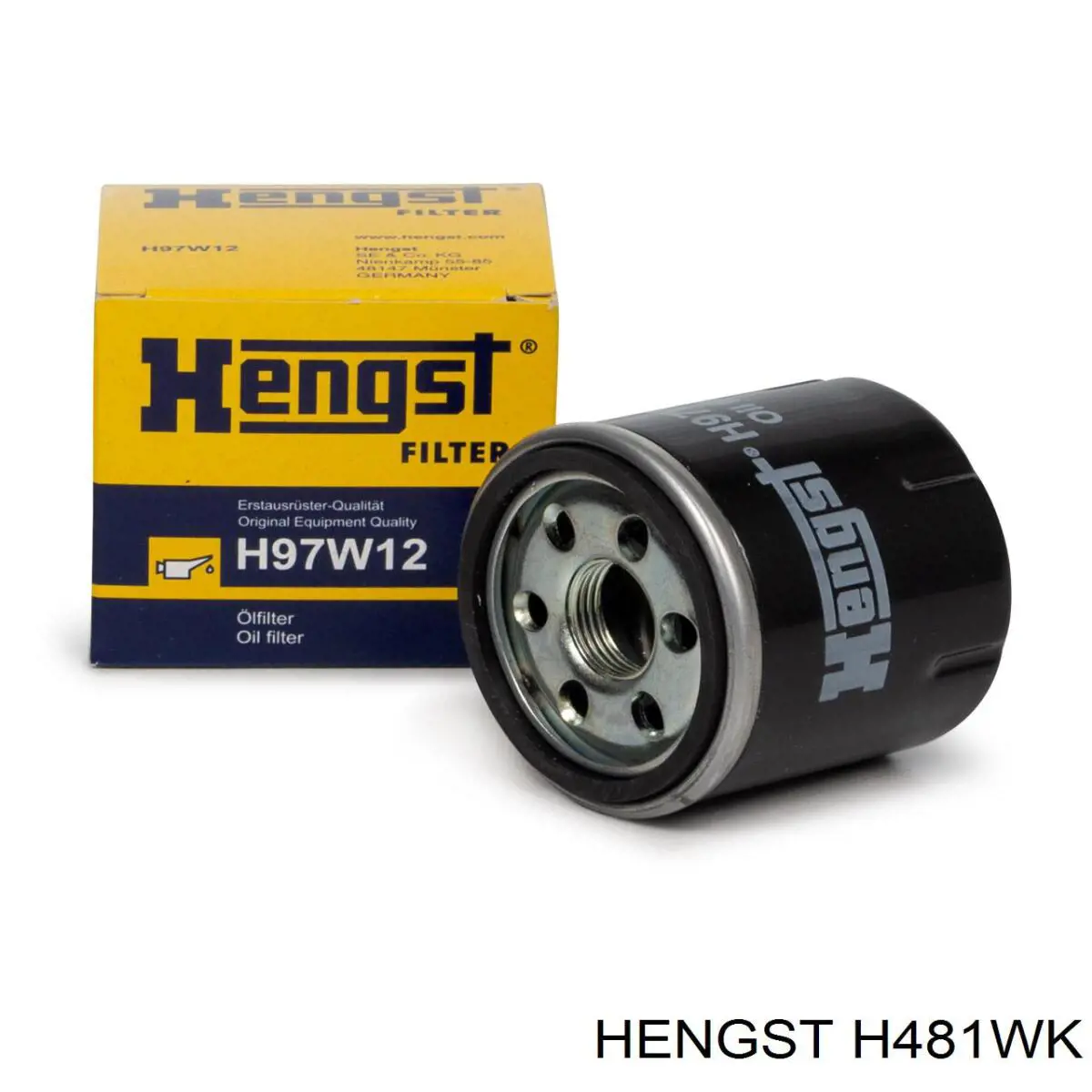 Фільтр паливний Hengst H481WK