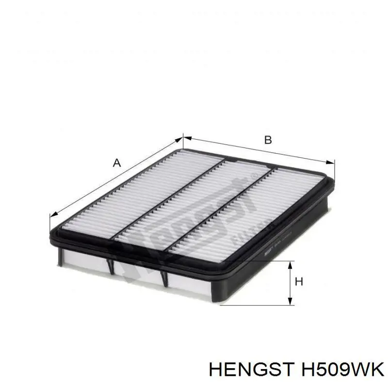 Фільтр паливний Hengst H509WK