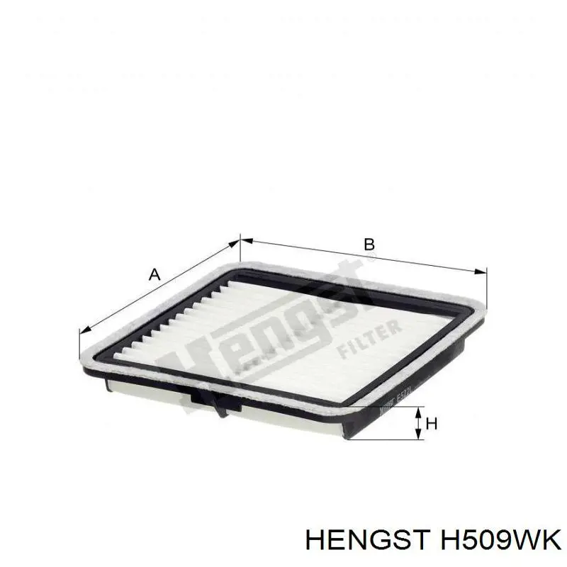 Купити H509WK Hengst Фільтр-відстійник палива грубої очистки