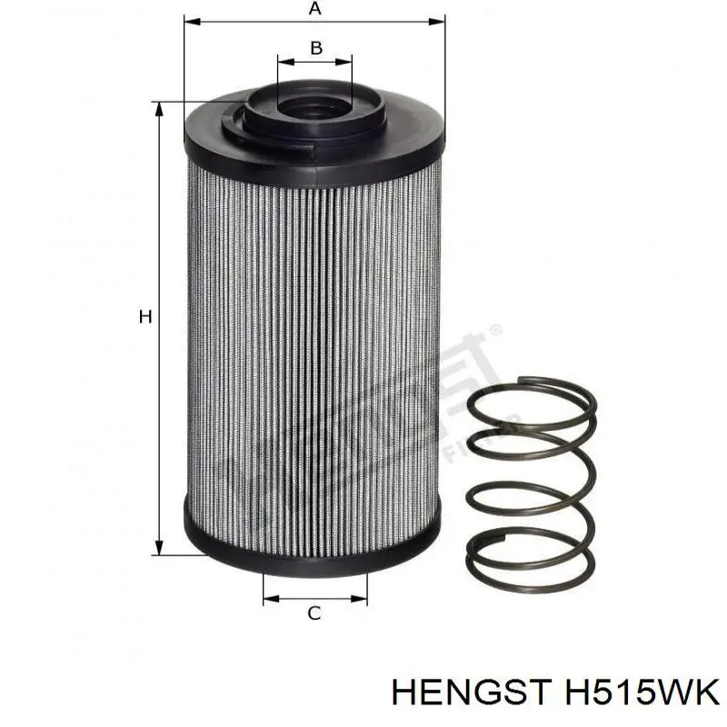 Купити H515WK Hengst Фільтр-відстійник палива грубої очистки