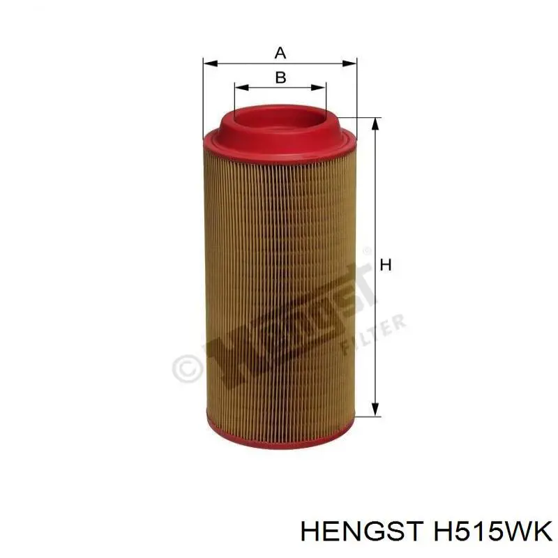 Паливний фільтр H515WK Hengst