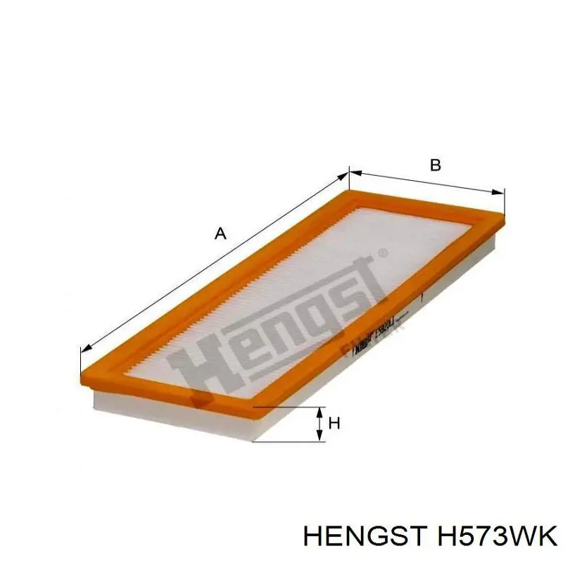 Фільтр тонкого очищення палива Hengst H573WK ціна, від 24.09 USD
