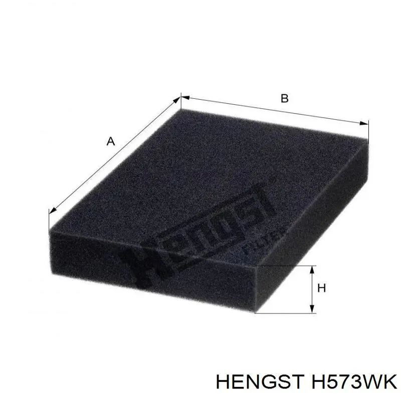 Купити H573WK Hengst Фільтр-відстійник палива грубої очистки