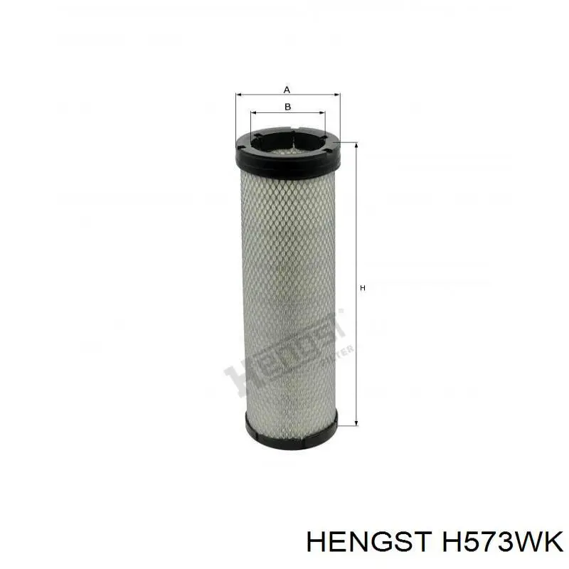 Паливний фільтр H573WK Hengst