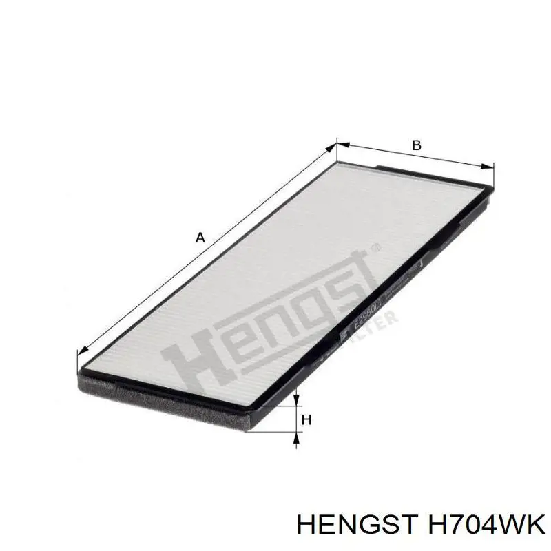 Фільтр тонкого очищення палива Hengst H704WK ціна, від 37.21 USD