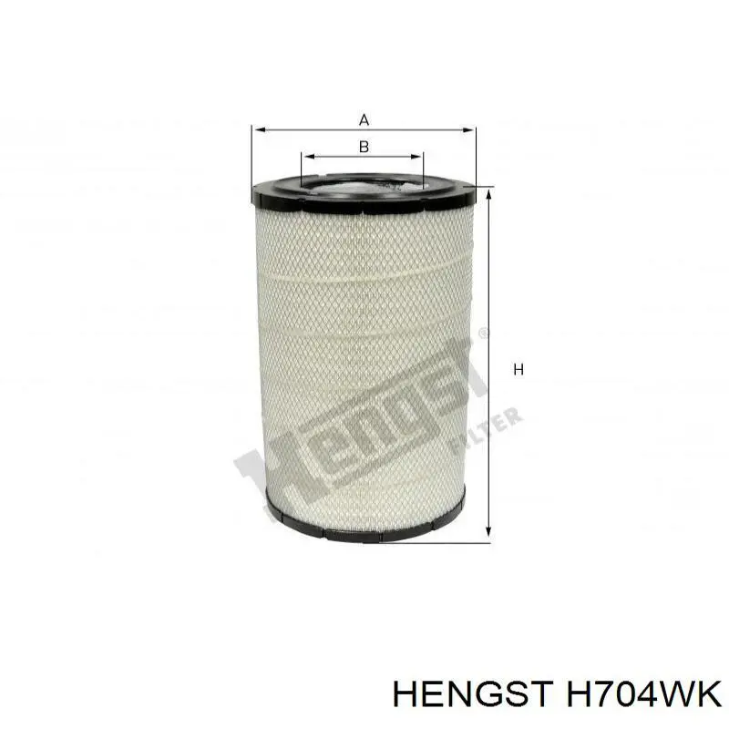 Купити H704WK Hengst Фільтр-відстійник палива грубої очистки