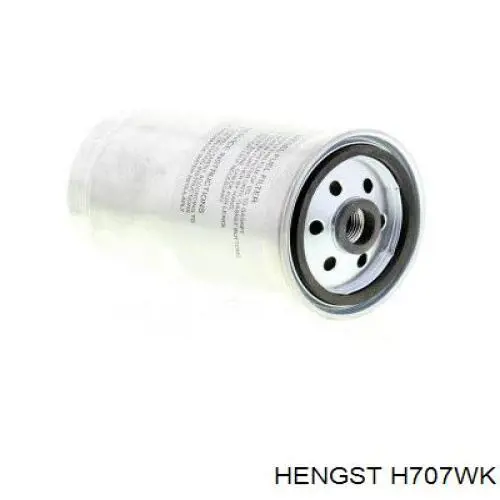 Паливний фільтр H707WK Hengst