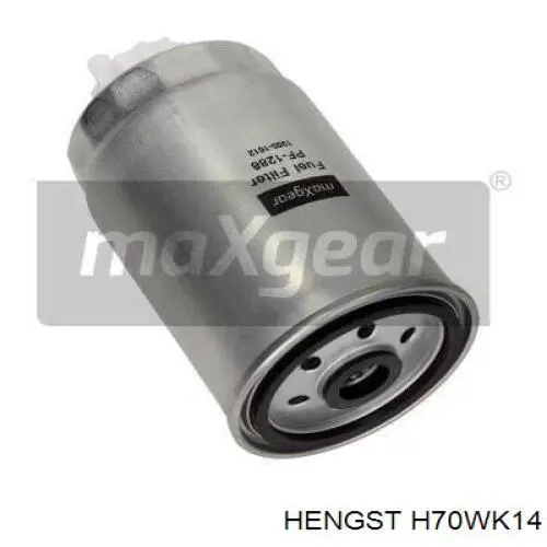 Паливний фільтр H70WK14 Hengst