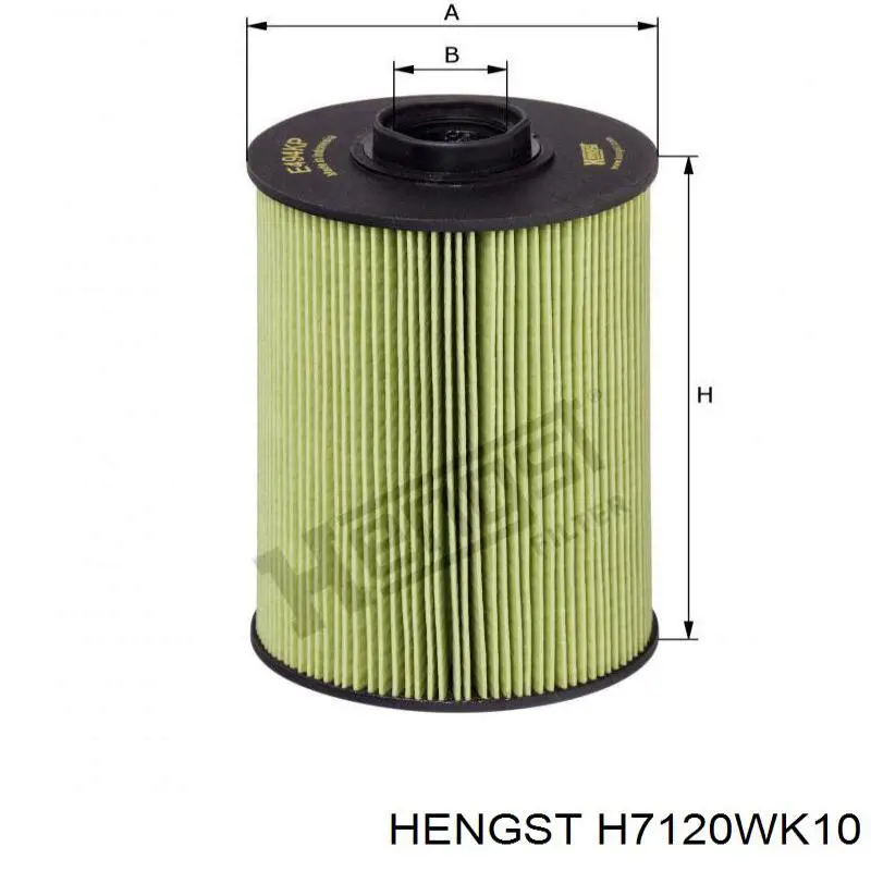 H7120WK10 Hengst Фільтр палива