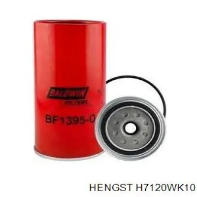 Паливний фільтр H7120WK10 Hengst