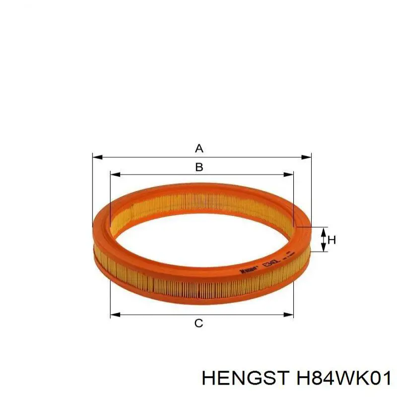 H84WK01 Hengst Фільтр палива