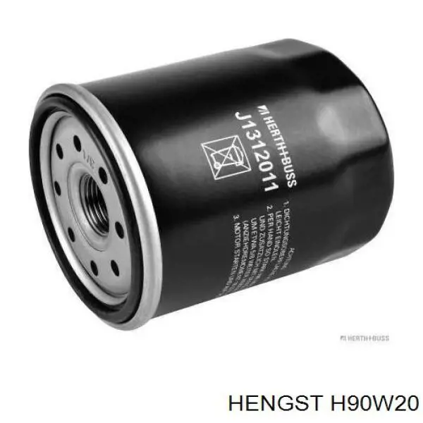 Масляний фільтр двигуна Hengst H90W20 ціна, від 6.94 USD