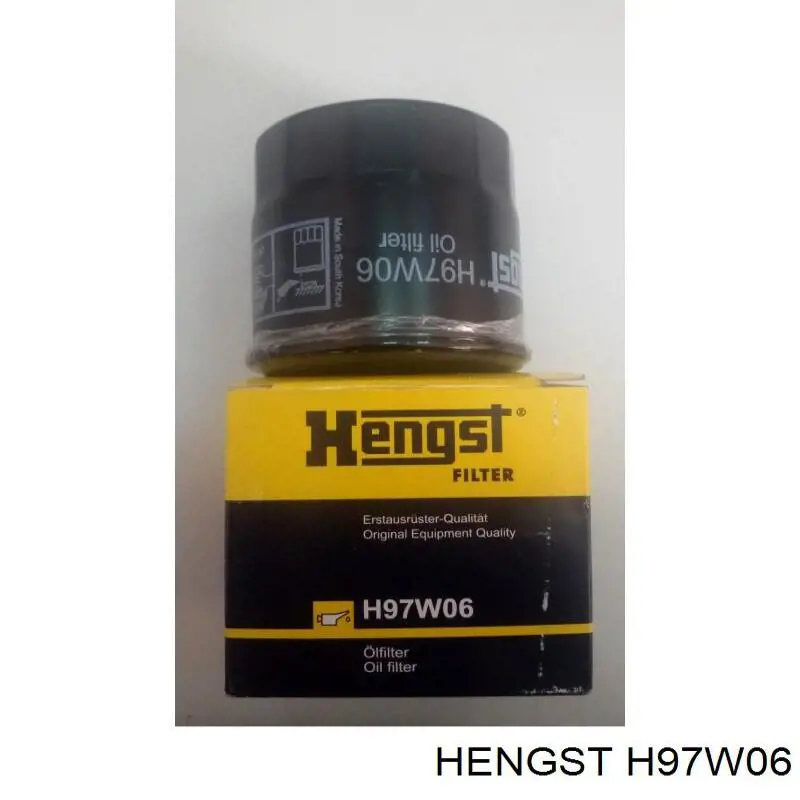 Масляний фільтр H97W06 Hengst