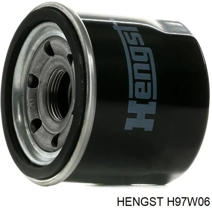 Масляний фільтр двигуна Hengst H97W06 ціна, від 5.14 USD