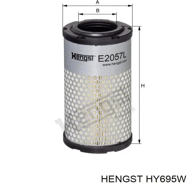  HY695W Hengst