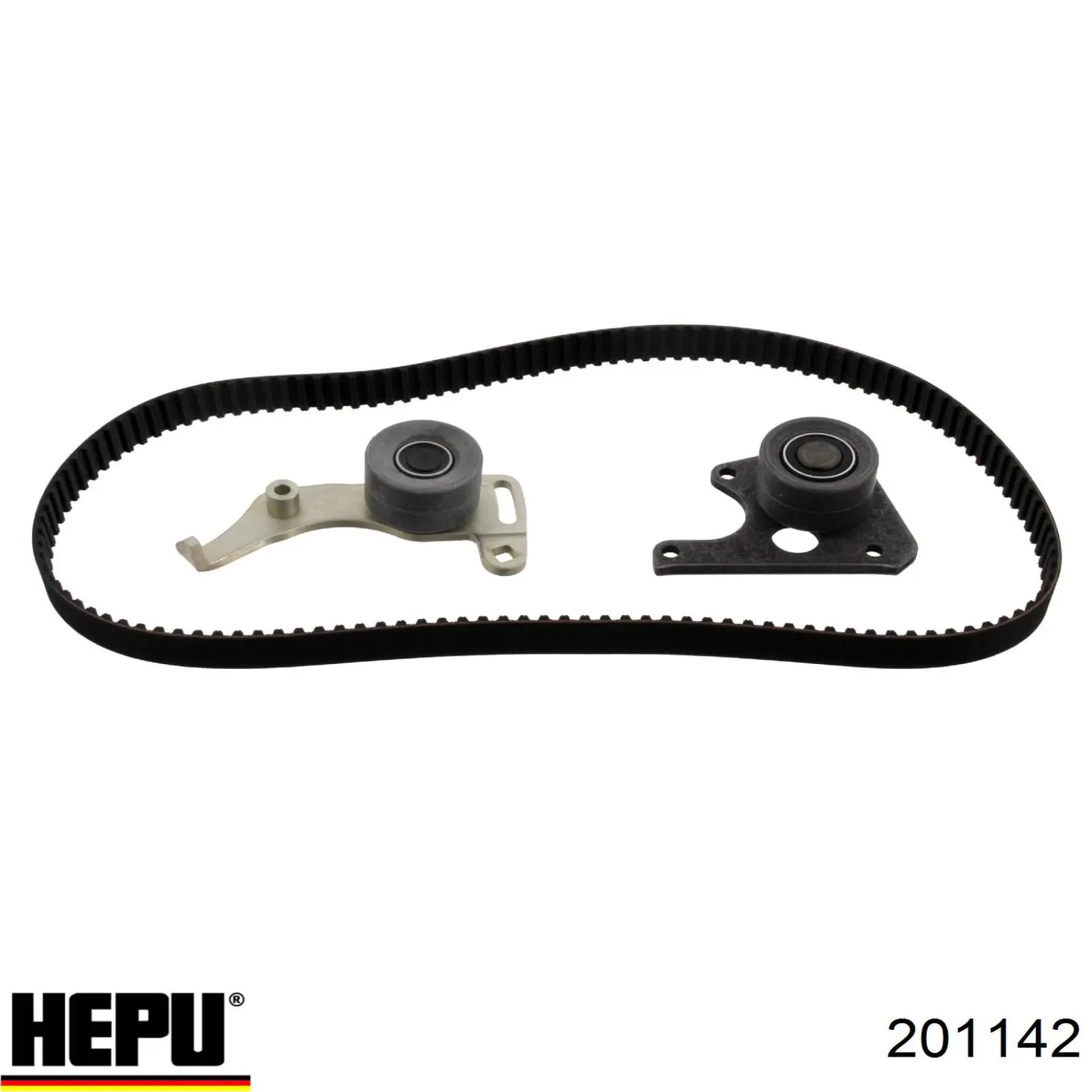 201142 Hepu Ремінь ГРМ, комплект