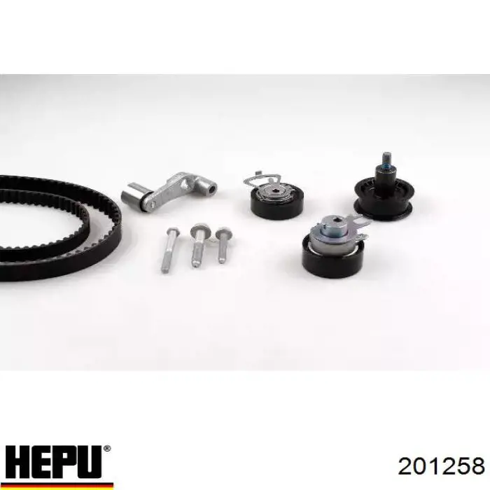 Комплект ГРМ Hepu 201258 ціна, від 98.55 USD