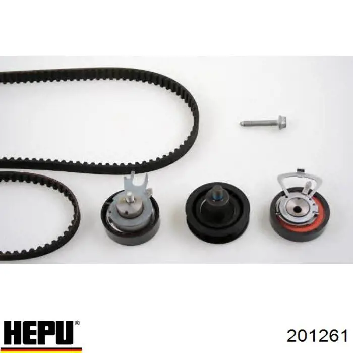 Комплект ГРМ Hepu 201261 ціна, від 77.48 USD