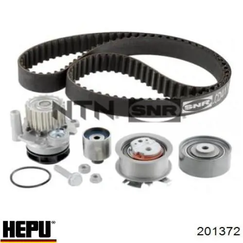 Комплект ГРМ Hepu 201372 ціна, від 133.24 USD