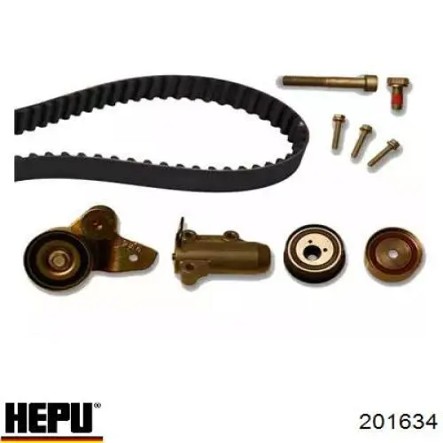 201634 Hepu Ремінь ГРМ, комплект