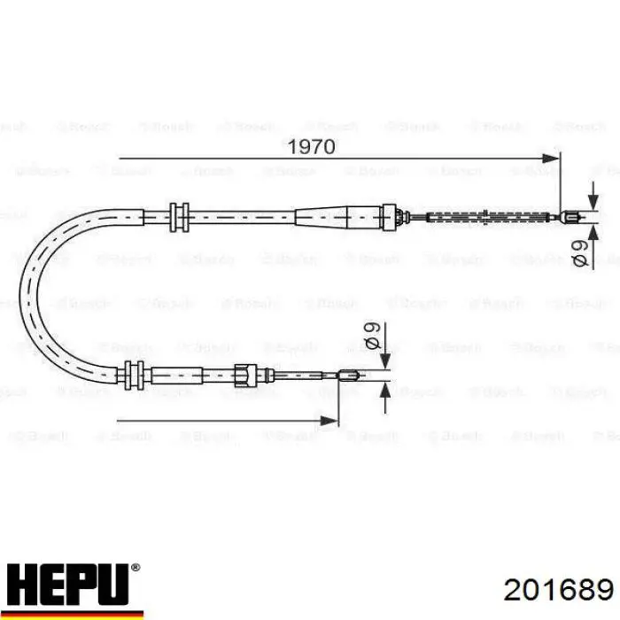 Комплект ГРМ Hepu 201689 ціна, від 130.24 USD