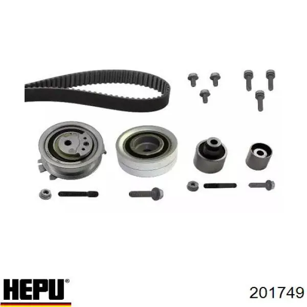 Комплект ГРМ Hepu 201749 ціна, від 137.34 USD