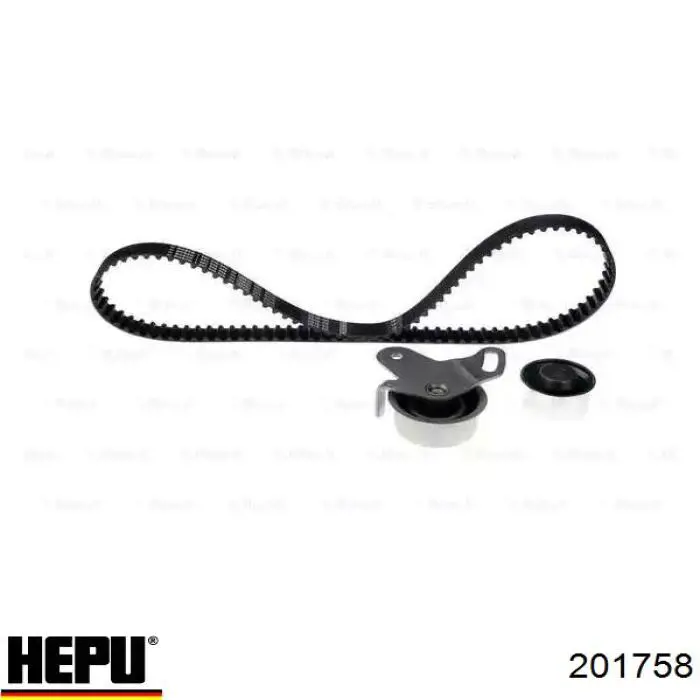 Комплект ГРМ Hepu 201758 ціна, від 83.36 USD