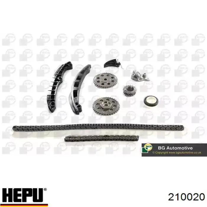 Купити 210020 Hepu Комплект ланцюга ГРМ