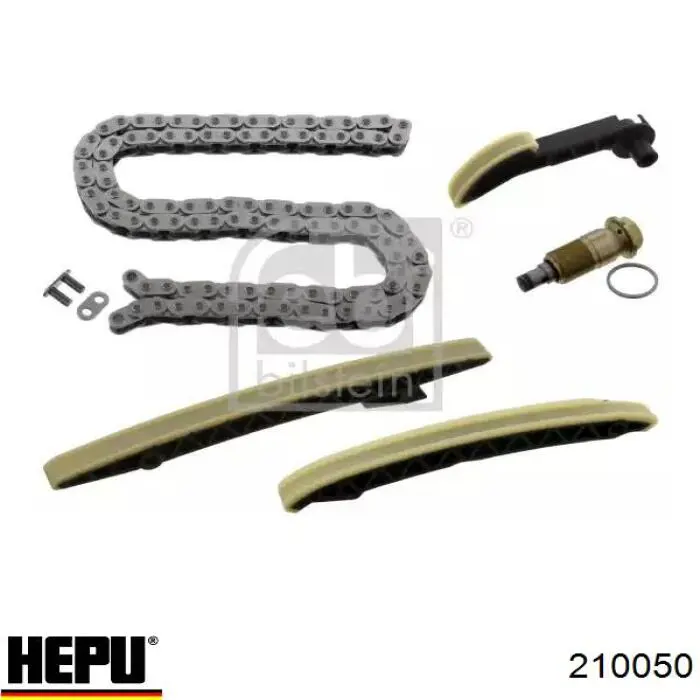 Ланцюг ГРМ, комплект, верхня 210050 Hepu