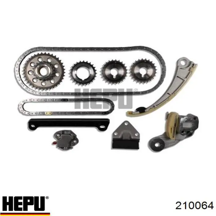 Комплект ланцюга ГРМ 210064 Hepu