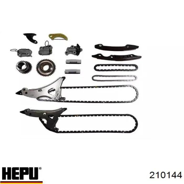 Комплект ланцюга ГРМ 210144 Hepu