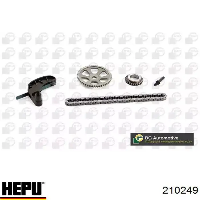 Ланцюг ГРМ, комплект Hepu 210249