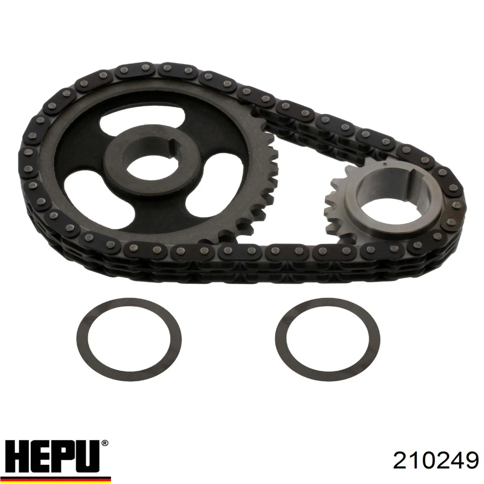 Ланцюг ГРМ, комплект Hepu 210249 ціна, від 39.43 USD
