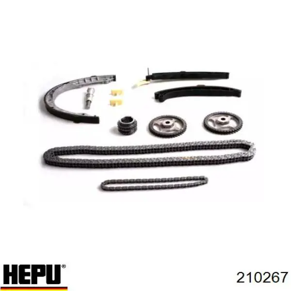 Ланцюг ГРМ, комплект Hepu 210267 ціна, від 685.13 USD