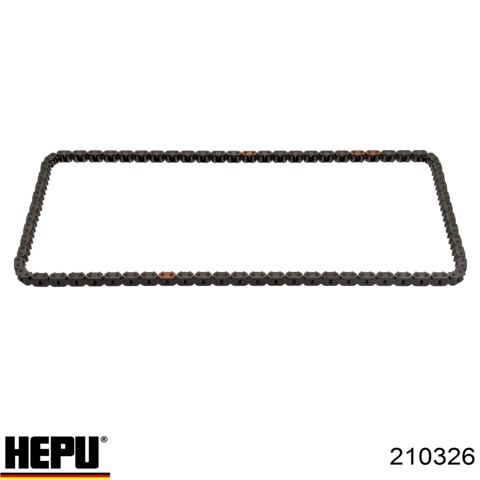 Ланцюг ГРМ, комплект Hepu 210326 ціна, від 12519.30 UAH