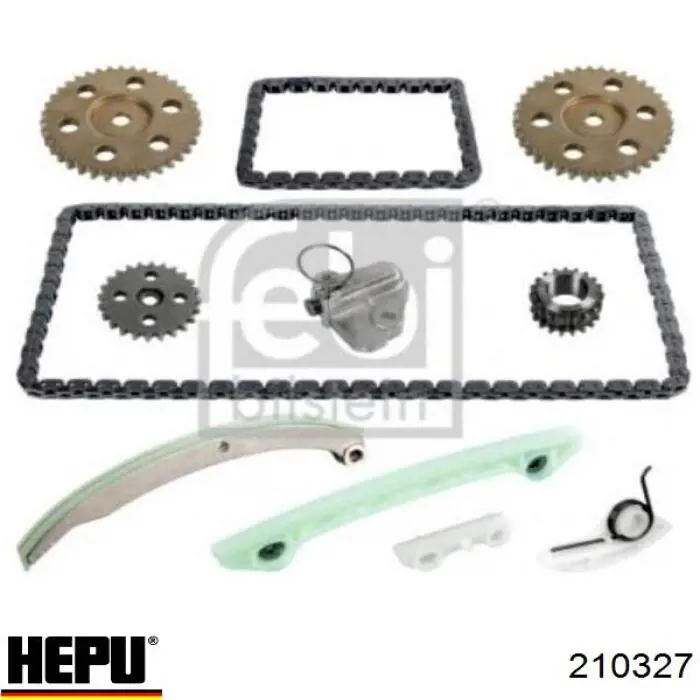 Комплект ланцюга ГРМ 210327 Hepu