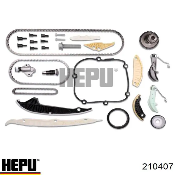 Ланцюг ГРМ, комплект, верхня Hepu HEP210407 ціна, від 369.61 USD