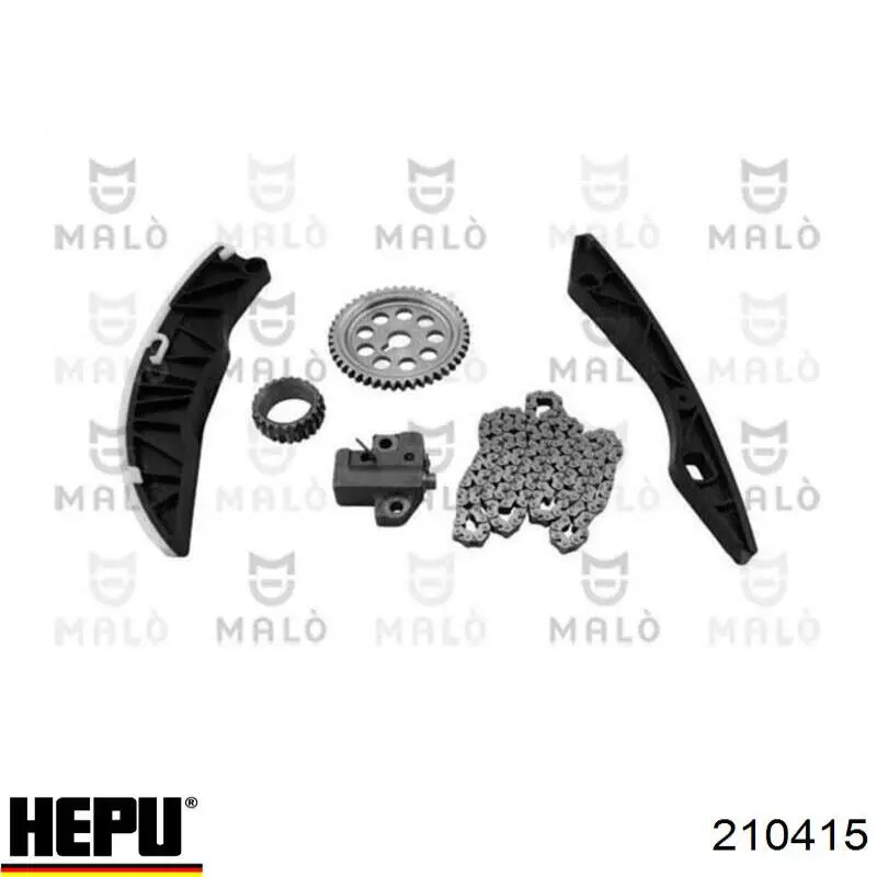 Комплект ланцюга ГРМ 210415 Hepu