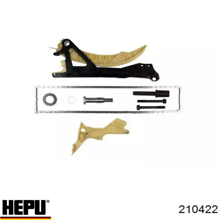 Ланцюг ГРМ, комплект, верхня 210422 Hepu