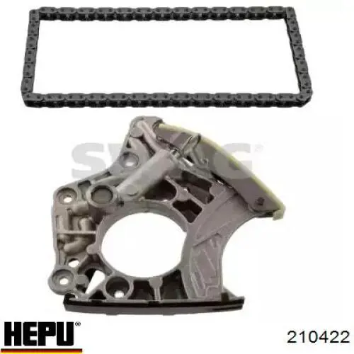 Ланцюг ГРМ, комплект, верхній Hepu 210422