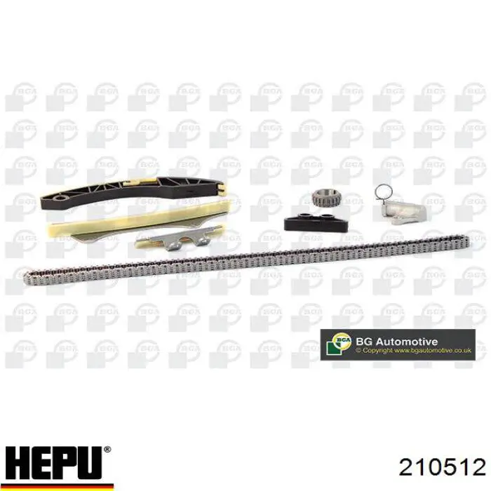 Ланцюг ГРМ, комплект Hepu 210512 ціна, від 176.27 USD