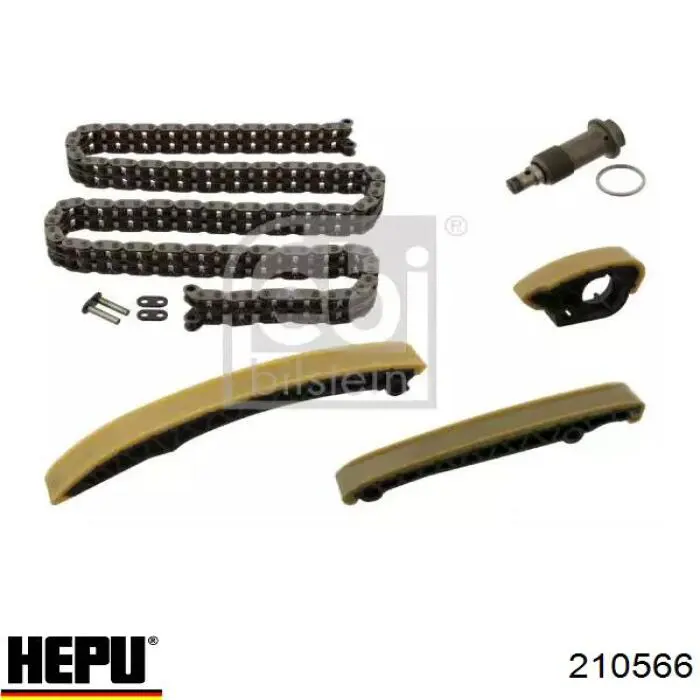 Ланцюг ГРМ, комплект Hepu 210566