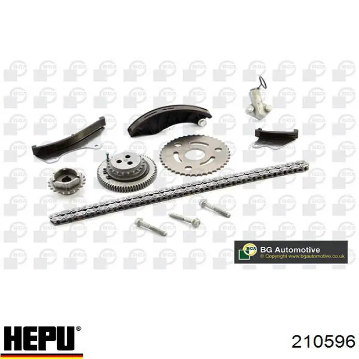 210596 Hepu Ланцюг ГРМ, комплект