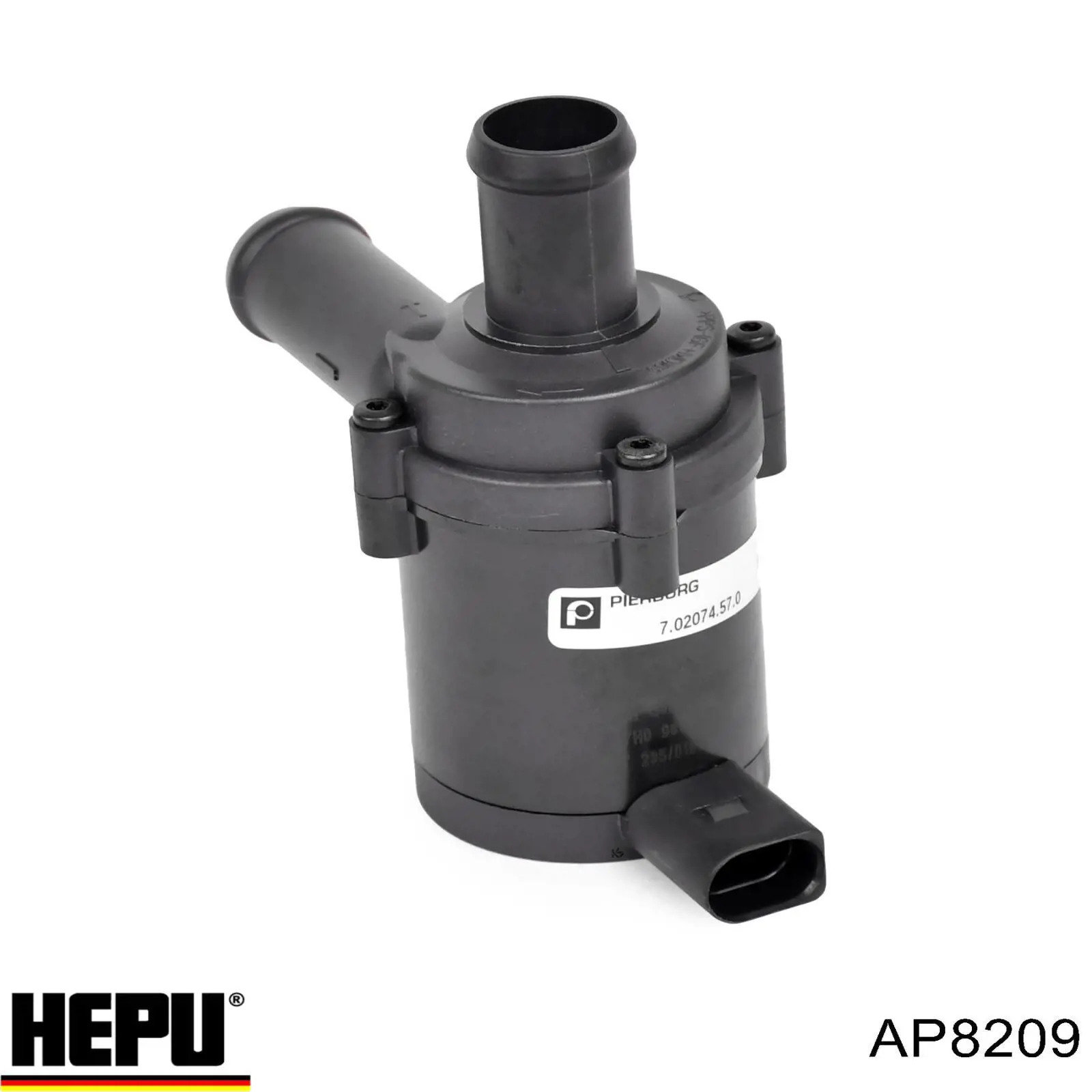 Помпа водяна (насос) охолодження, додатковий електричний AP8209 Hepu