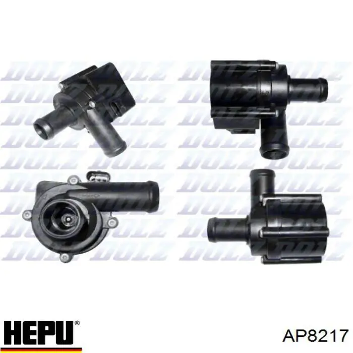 Водяний насос охолодження електричний додатковий Hepu AP8217 ціна, від 59.05 USD